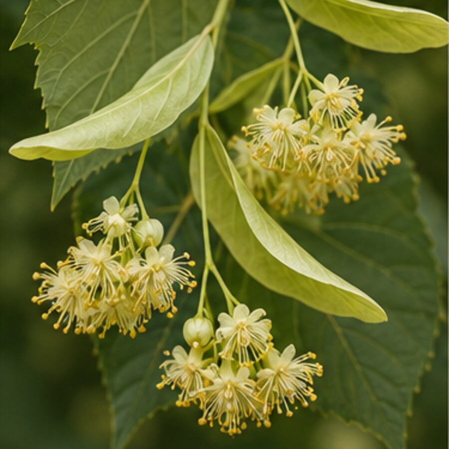 Linde in der Blüte