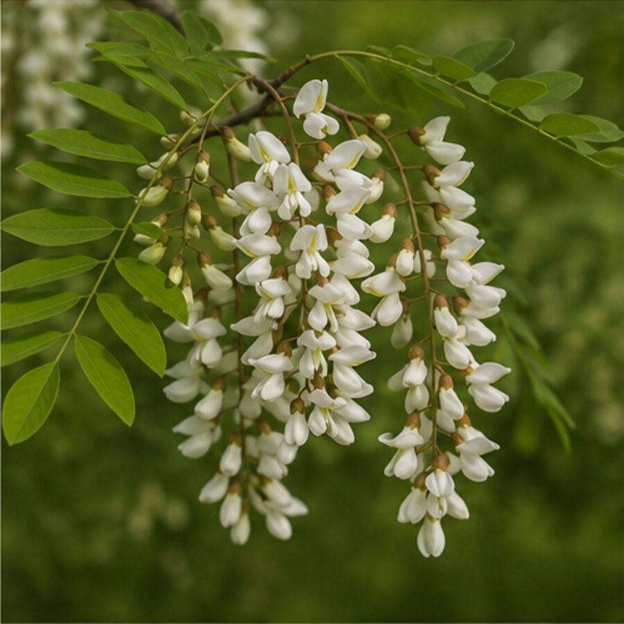 Akazie / Robinie in der Blüte