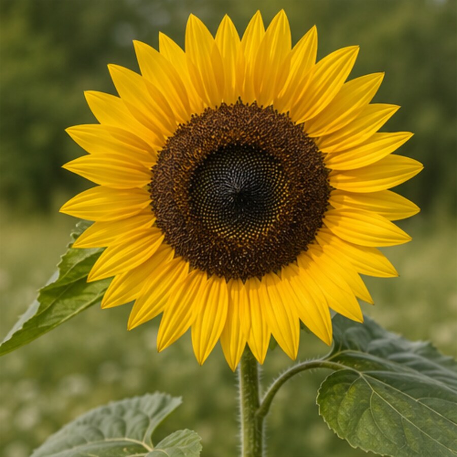 Sonnenblume in der Blüte